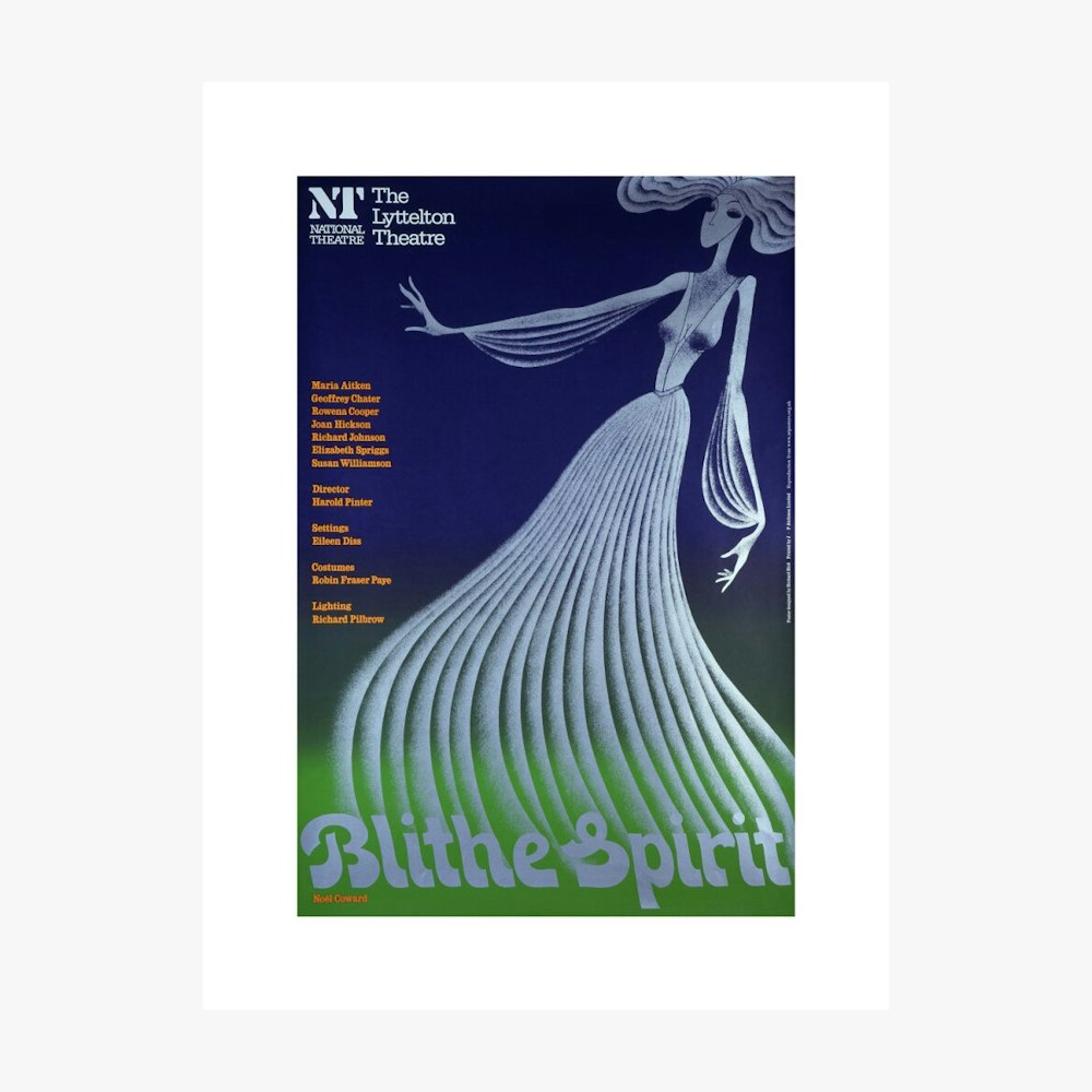 Blithe Spirit 1976 Print