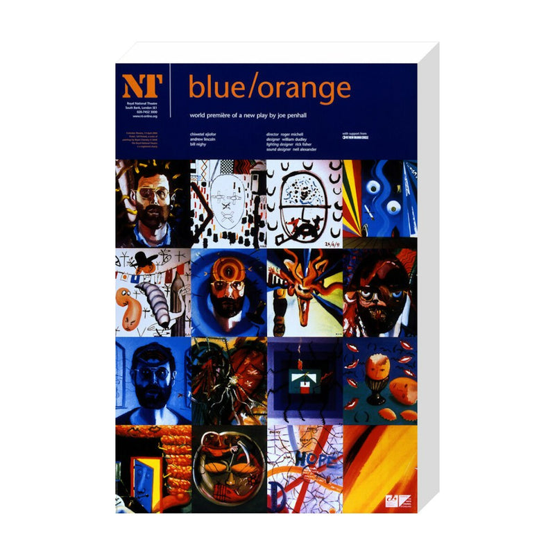 Blue/Orange 2000 Print