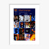 Blue/Orange 2000 Print