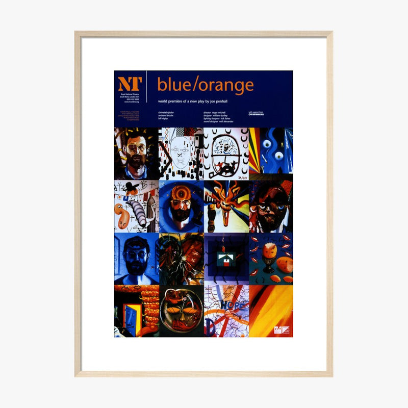 Blue/Orange 2000 Print