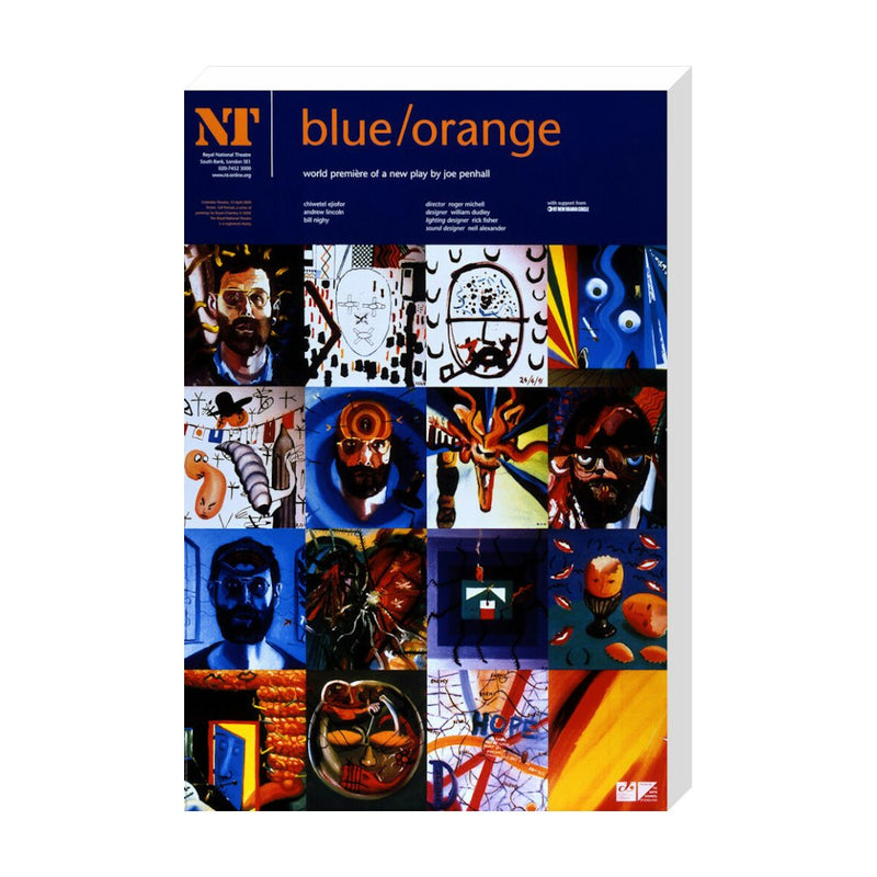 Blue/Orange 2000 Print