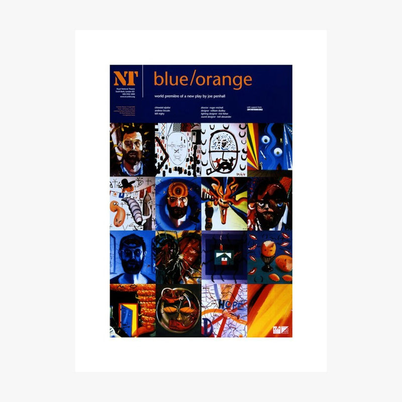 Blue/Orange 2000 Print