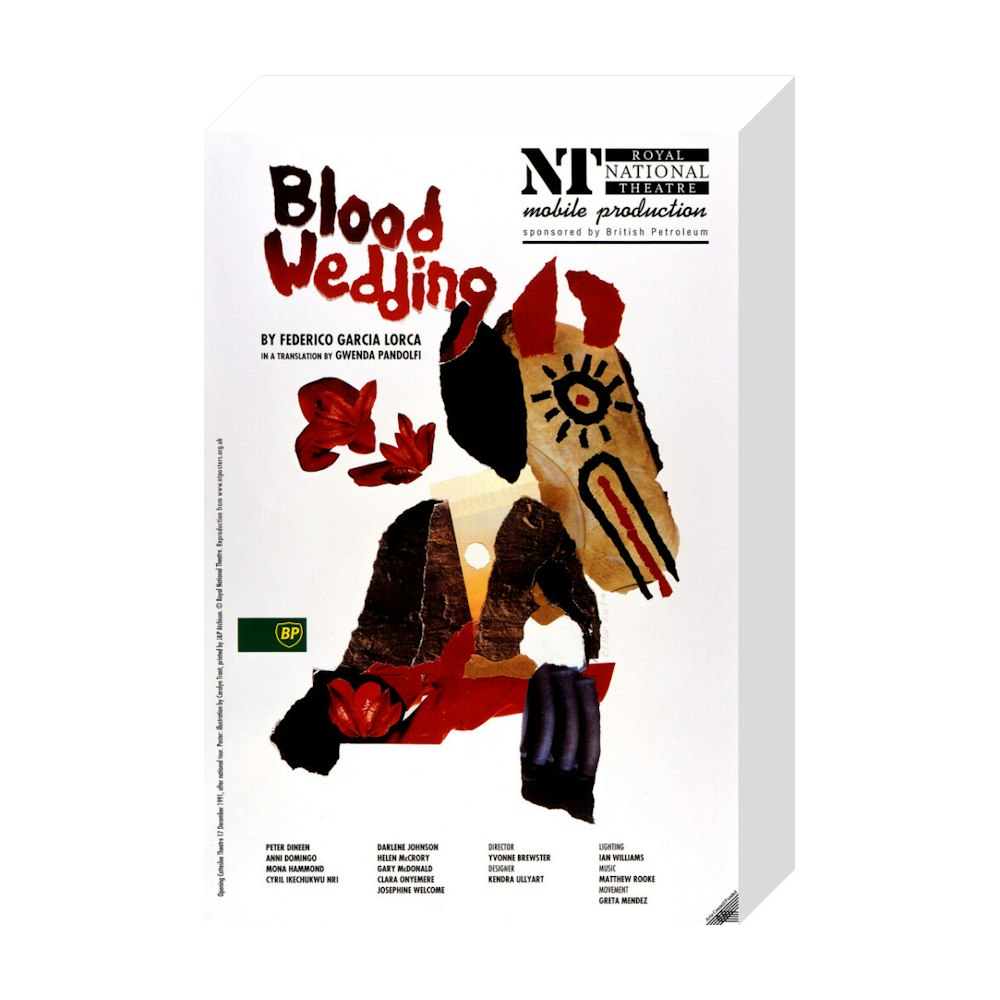 Blood Wedding 1991 Print