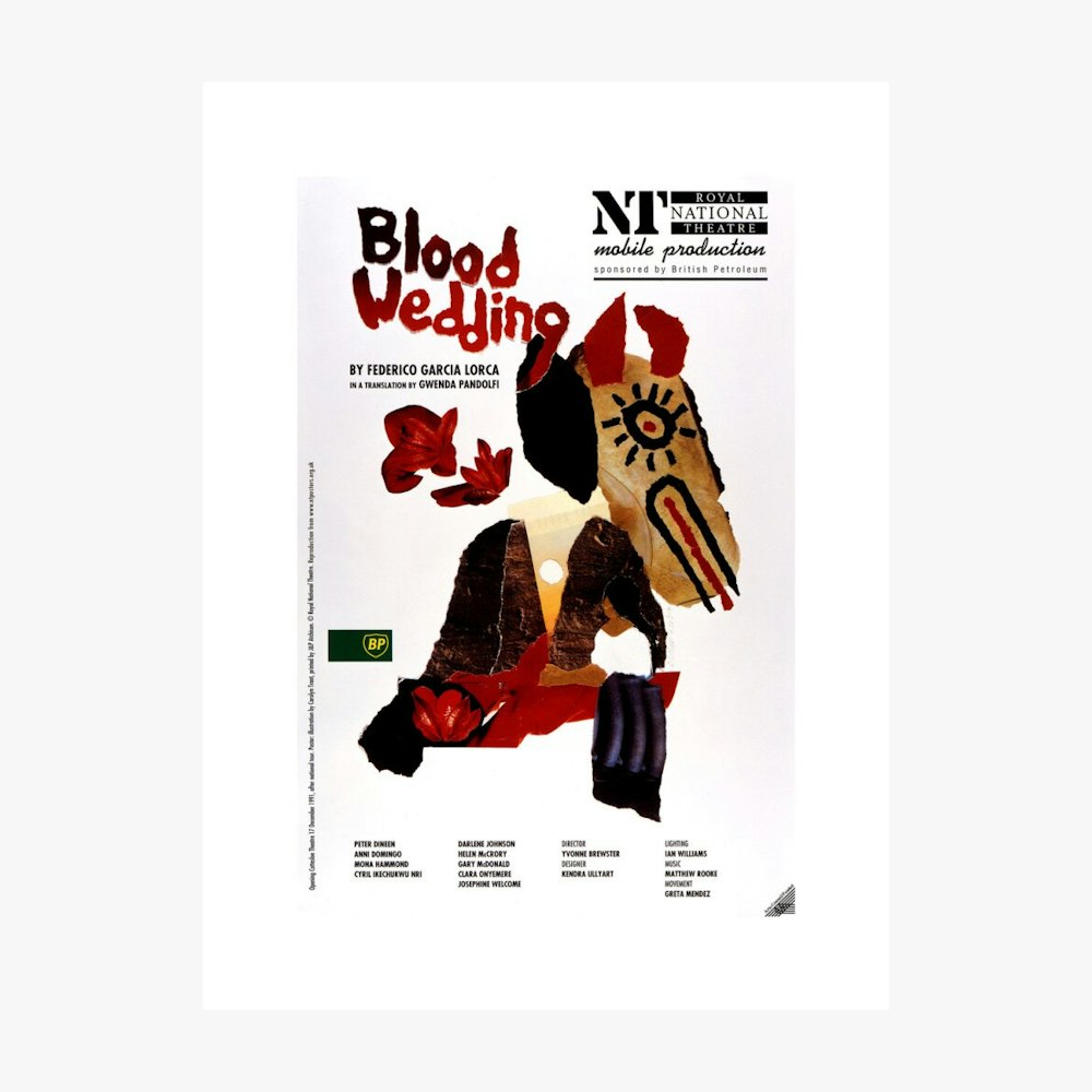 Blood Wedding 1991 Print