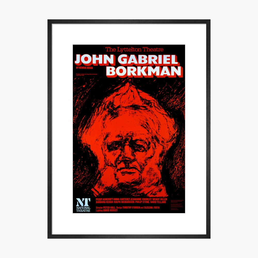 John Gabriel Borkman 1975 Print