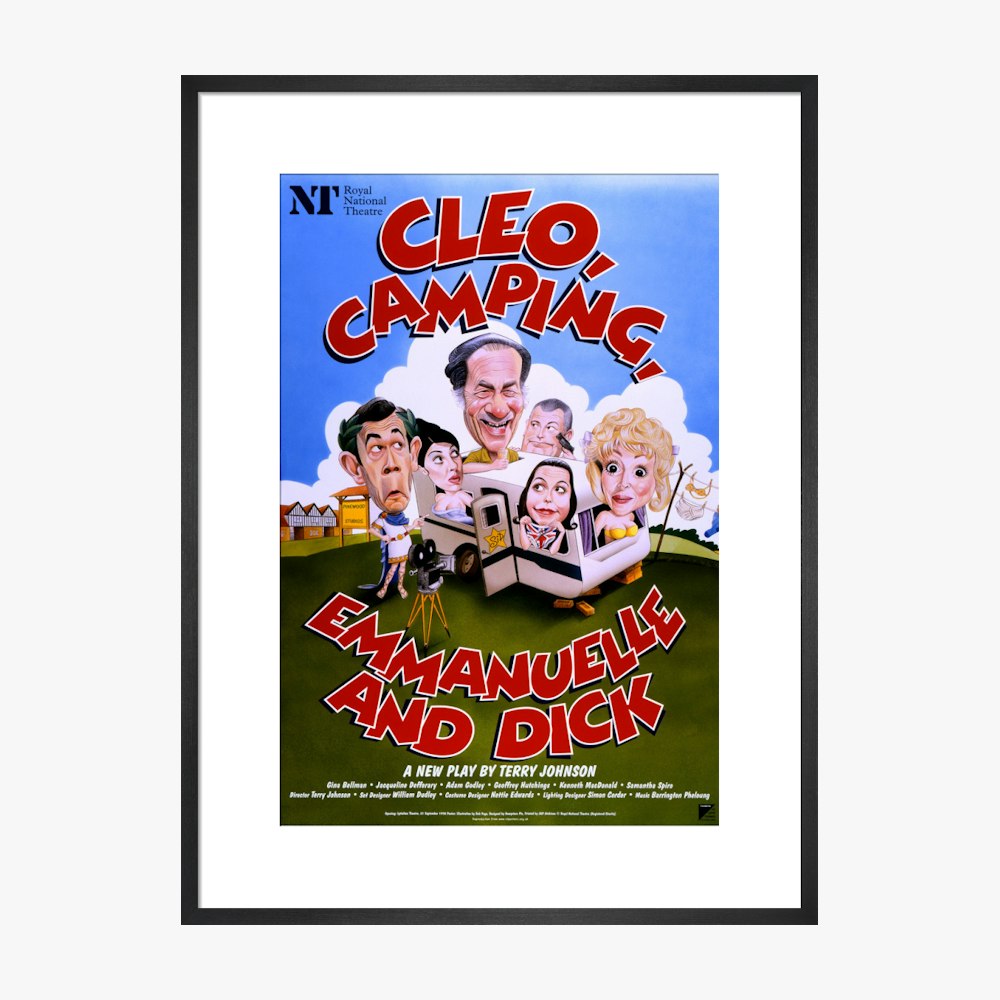Cleo, Camping, Emmanuelle and Dick 1998 Print