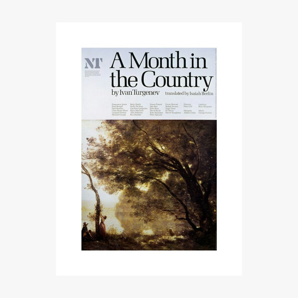 A Month in the Country 1981 Print