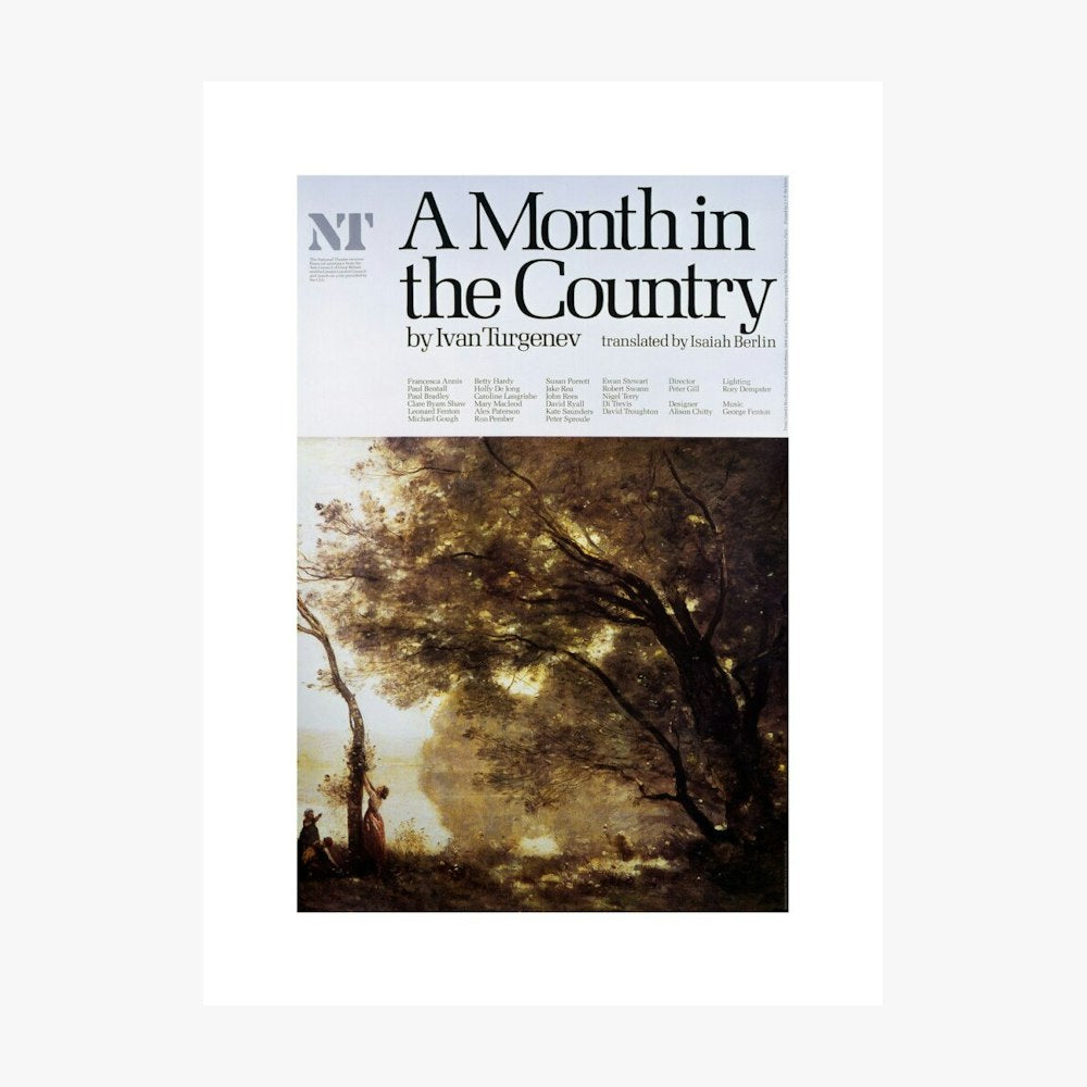 A Month in the Country 1981 Print