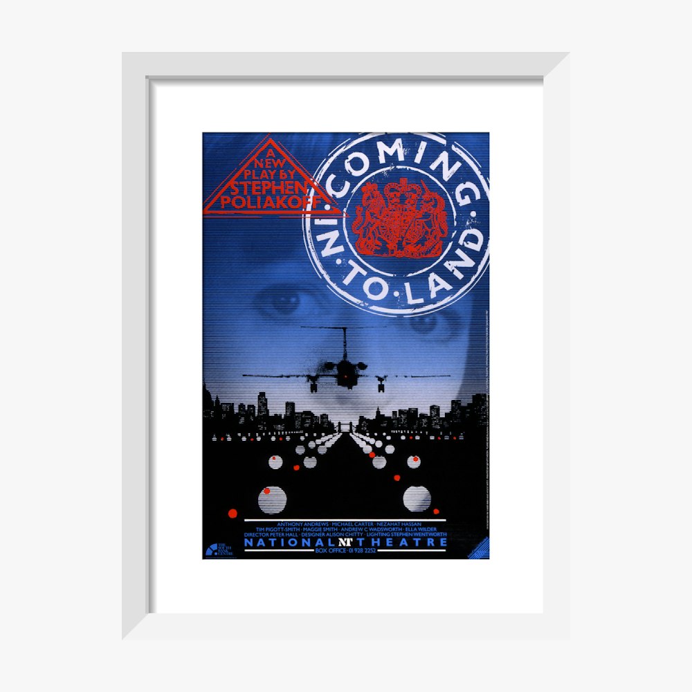 Coming in to Land 1987 Print
