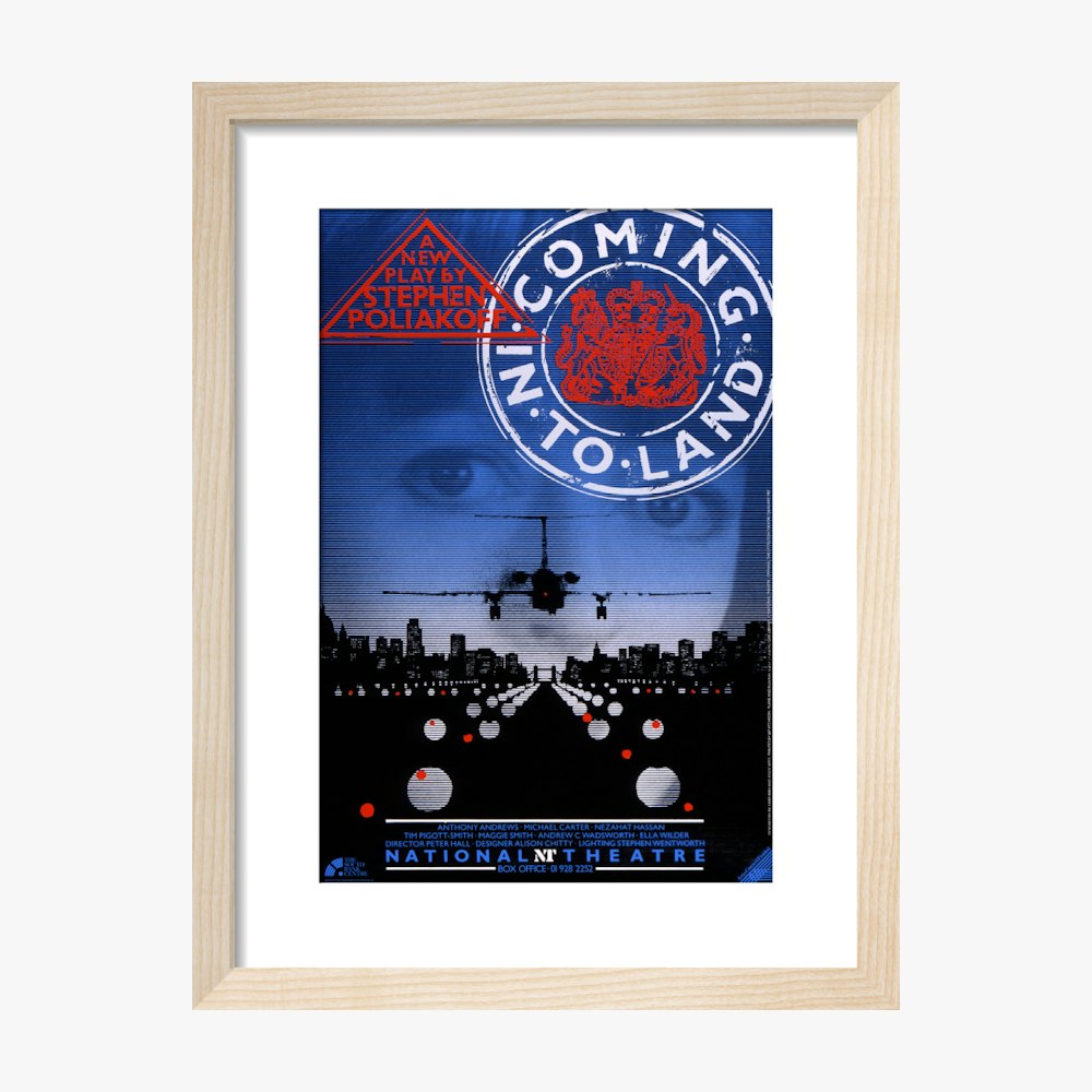 Coming in to Land 1987 Print