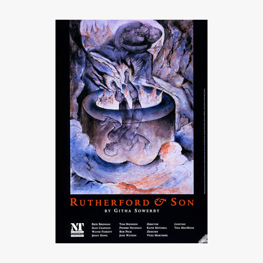 Rutherford and Son 1994 Print