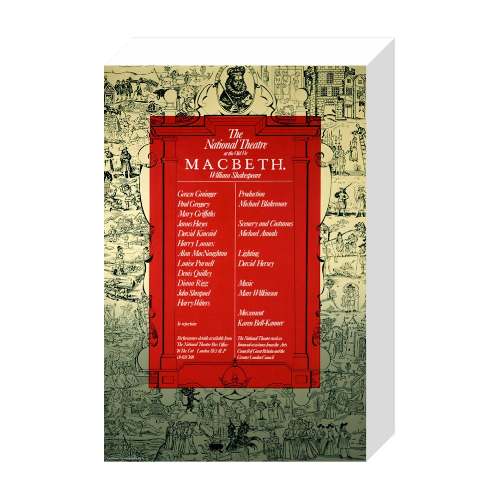 Macbeth 1972 Print