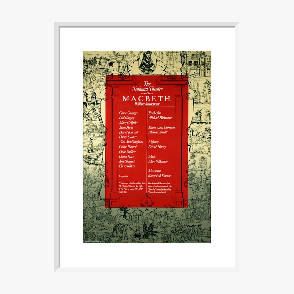 Macbeth 1972 Print