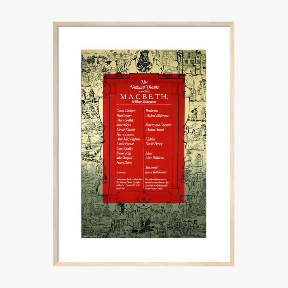Macbeth 1972 Print