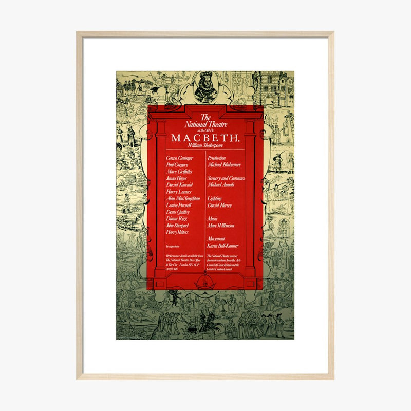 Macbeth 1972 Print