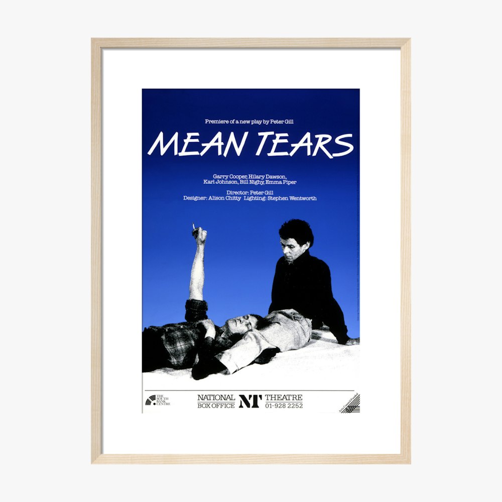 Mean Tears 1987 Print