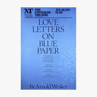 Love Letters on Blue Paper 1978 Print