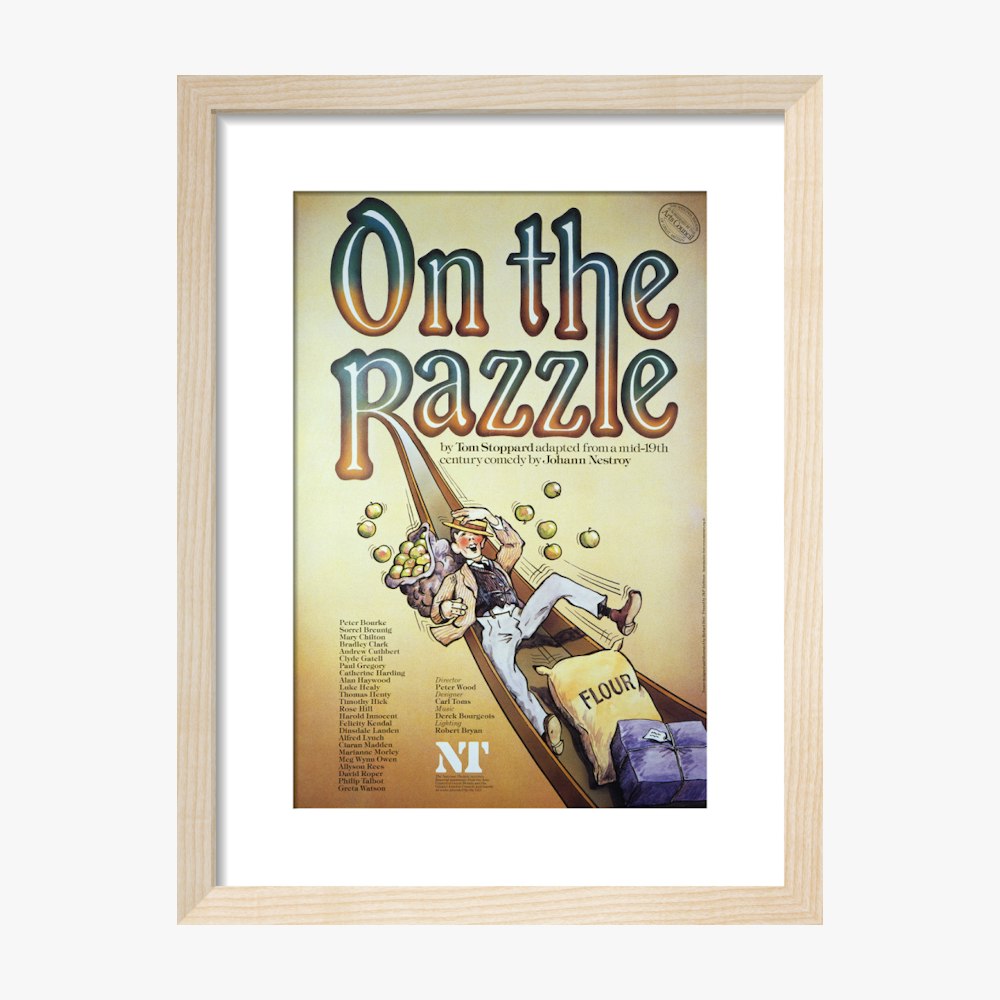 On the Razzle 1981 Print – National Theatre Shop
