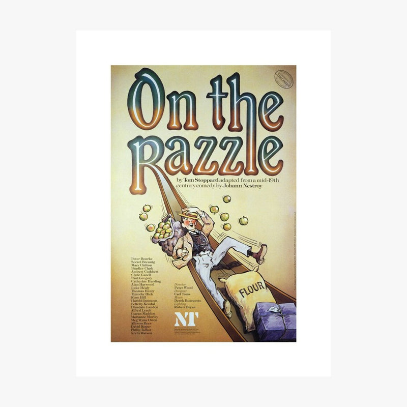 On the Razzle 1981 Print