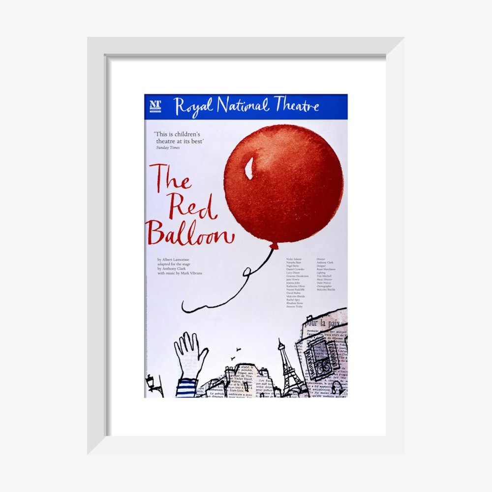 The Red Balloon 1996 Print