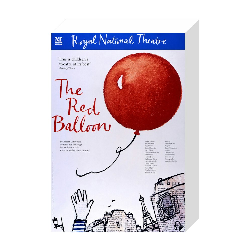 The Red Balloon 1996 Print