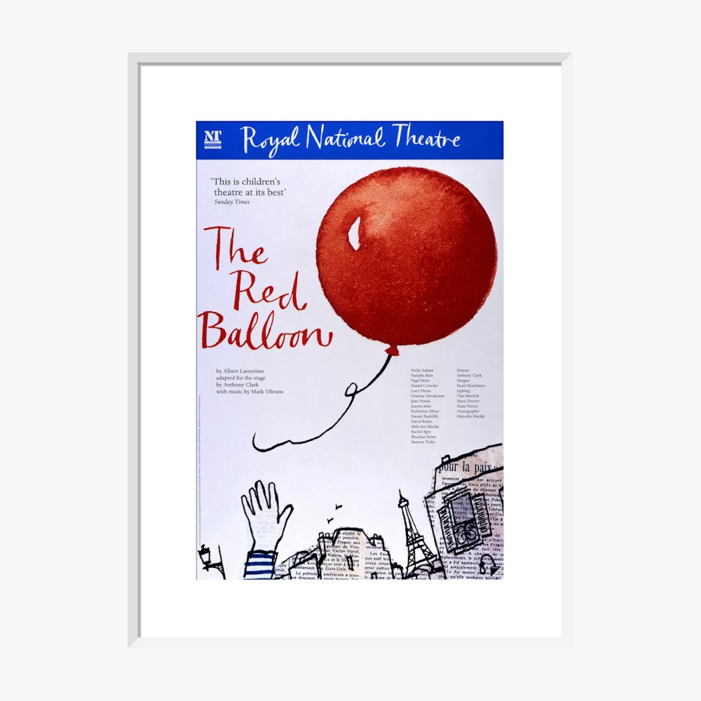 The Red Balloon 1996 Print