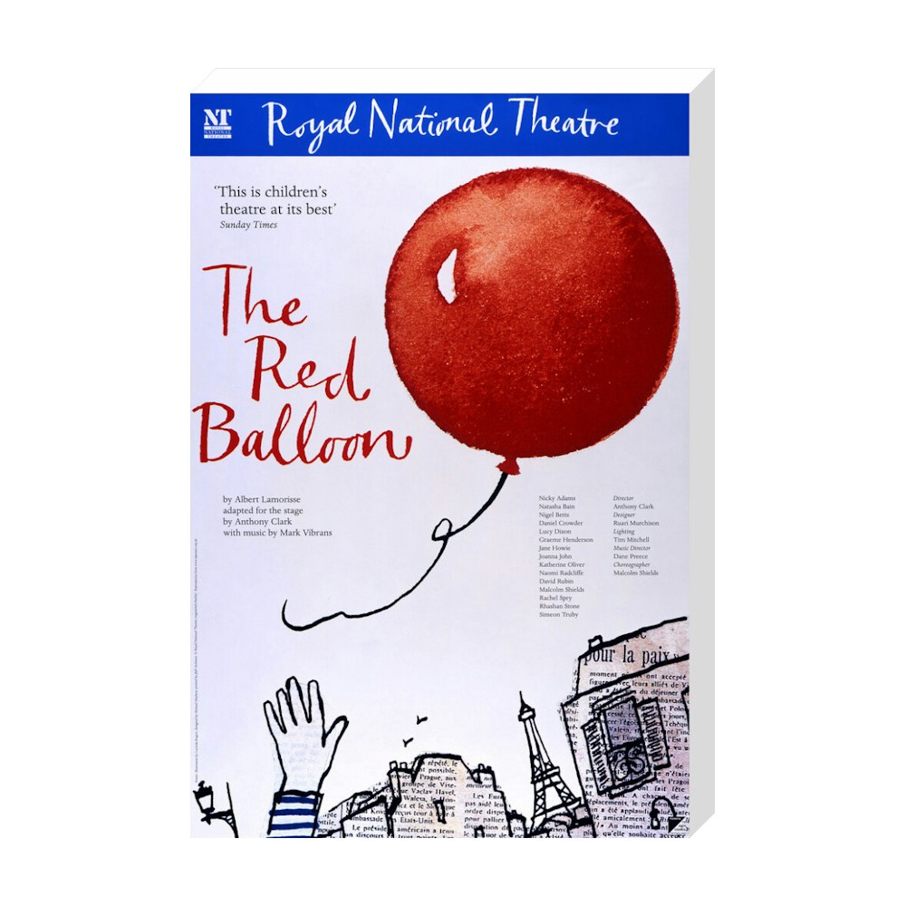 The Red Balloon 1996 Print