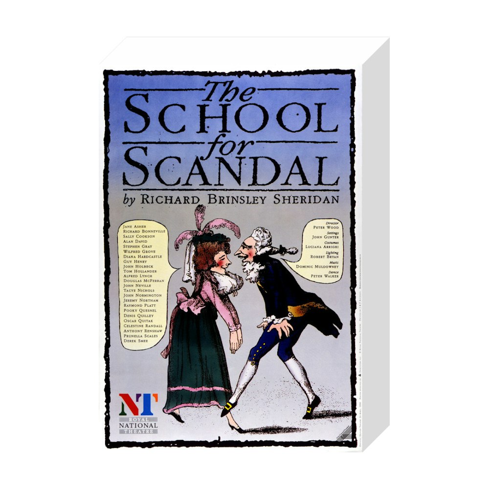 The School for Scandal 1972 Print