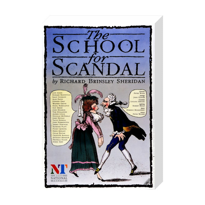 The School for Scandal 1972 Print