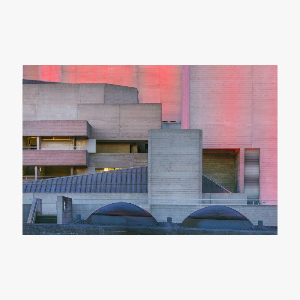 National Theatre Building Print