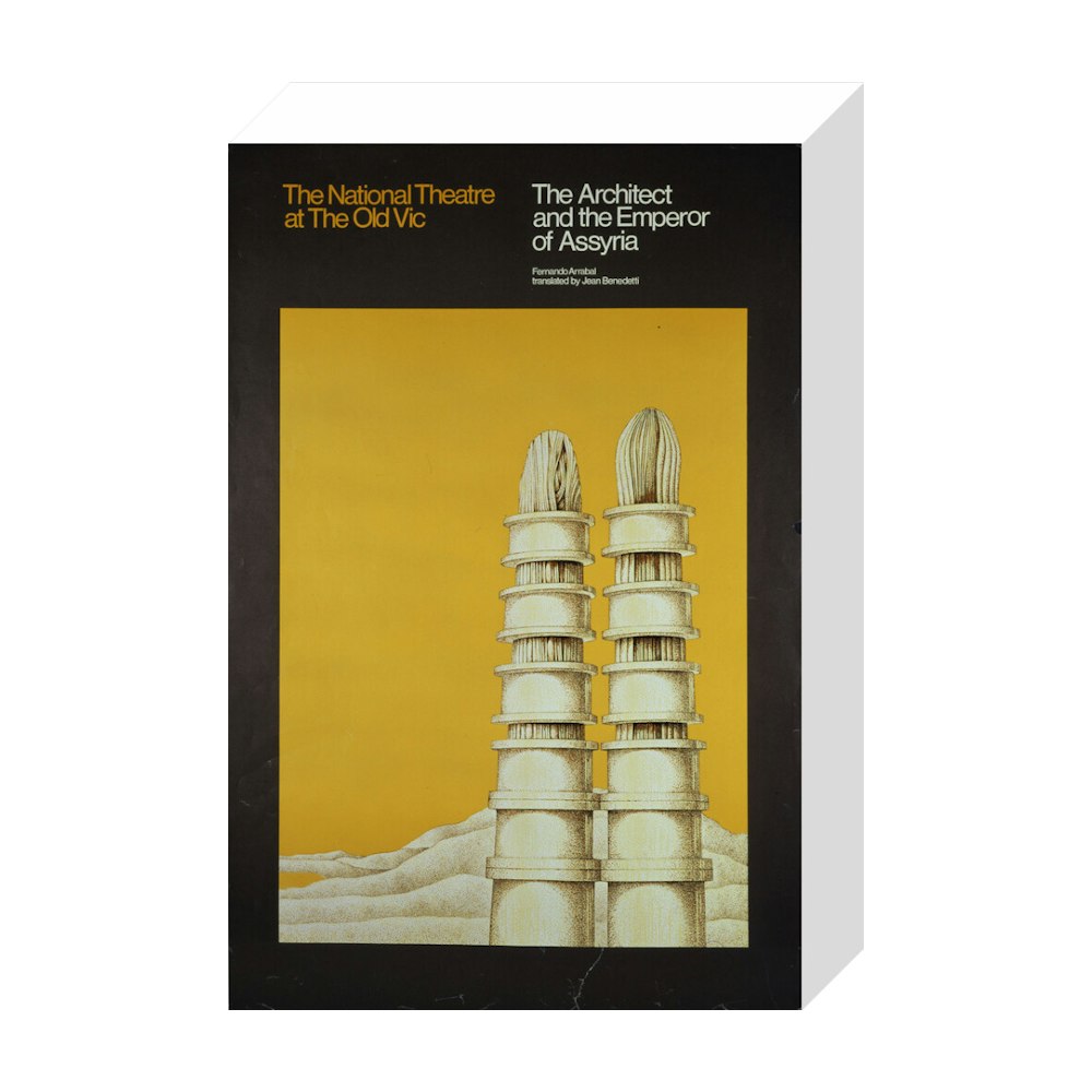 The Architect and the Emperor of Assyria 1971 Print