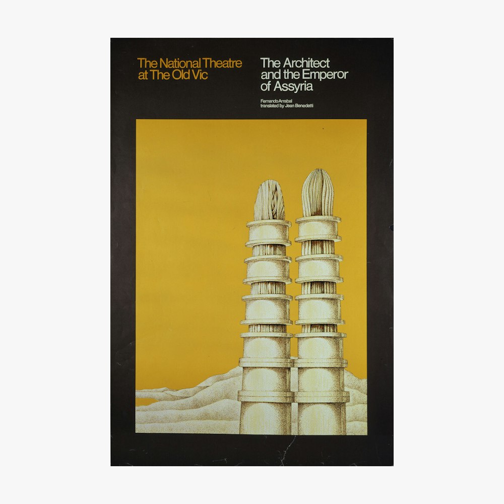 The Architect and the Emperor of Assyria 1971 Print