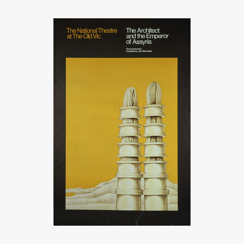 The Architect and the Emperor of Assyria 1971 Print