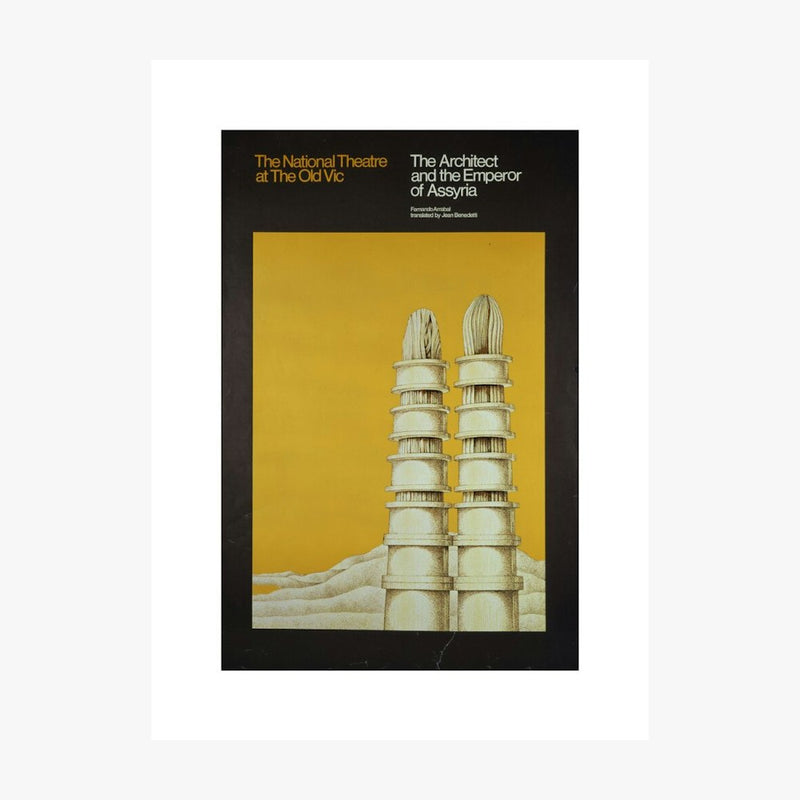 The Architect and the Emperor of Assyria 1971 Print