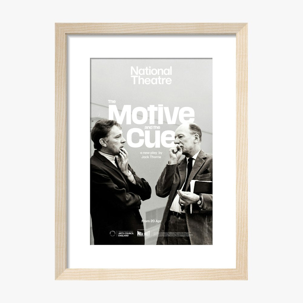 The Motive & The Cue Print (art print, small, natural)