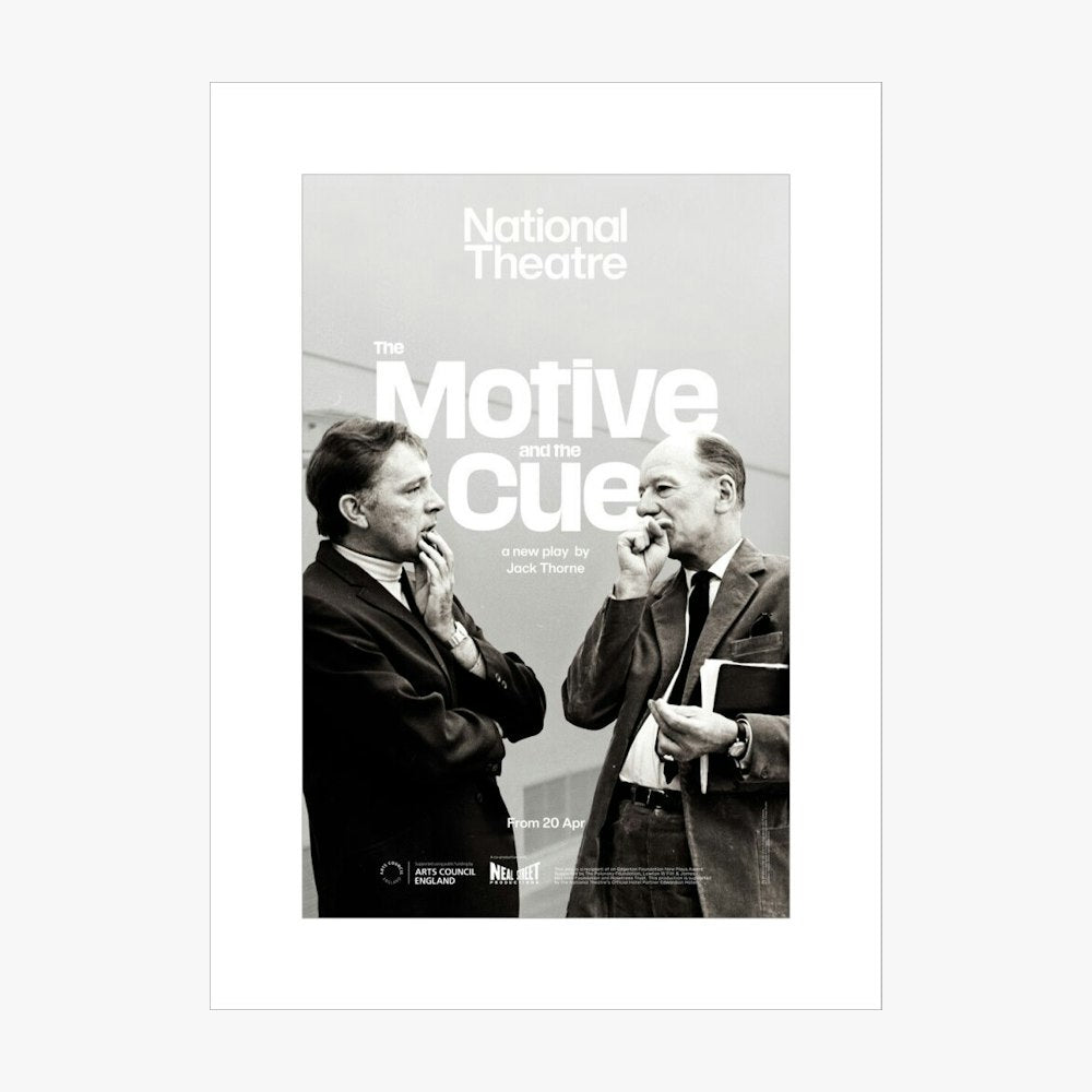 The Motive & The Cue Print (art print, medium, unframed)