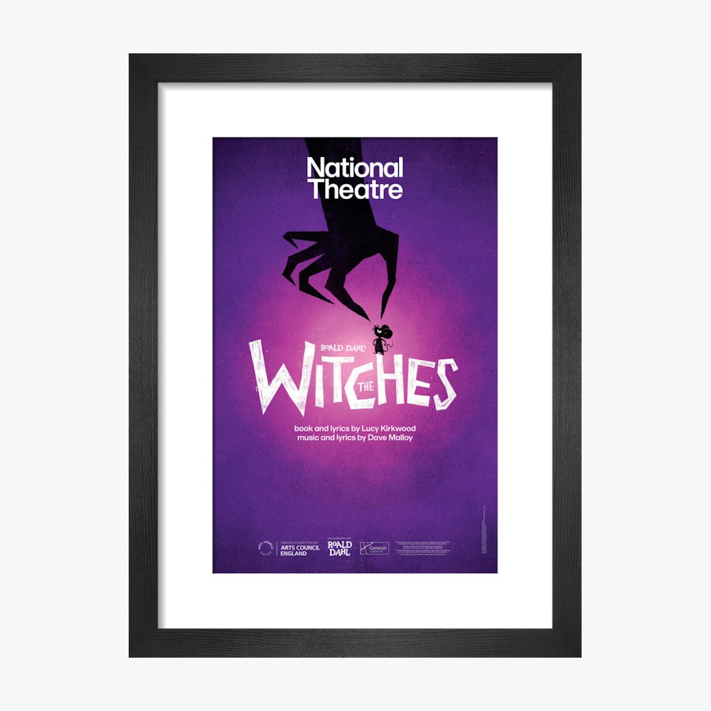The Witches (art print, small, black)