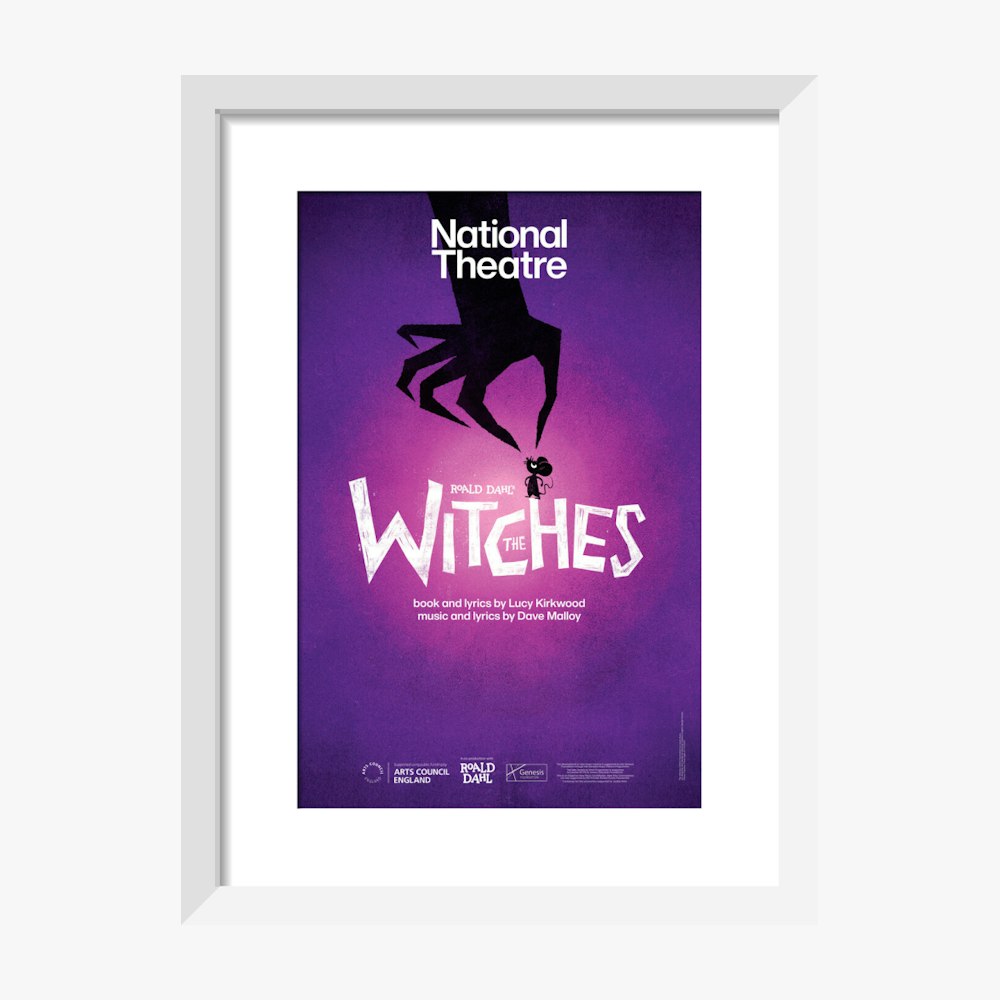 The Witches (art print, small, white)