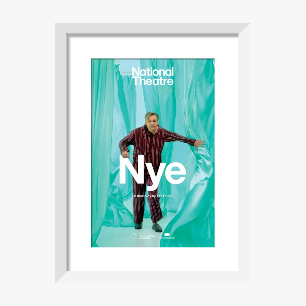 Nye (art print, small, white)