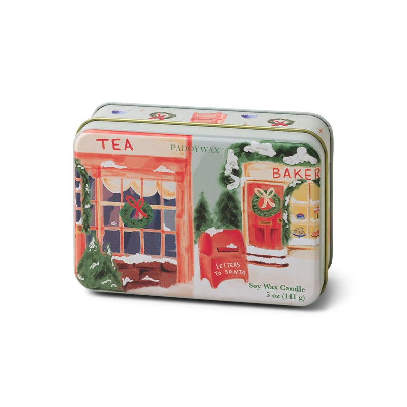 Festive Candle Tin - Orange and Fir