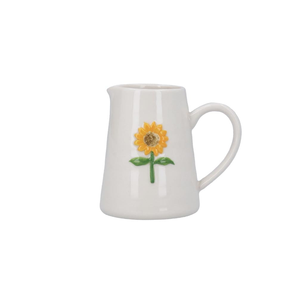 Sunflower Stoneware Mini Jug