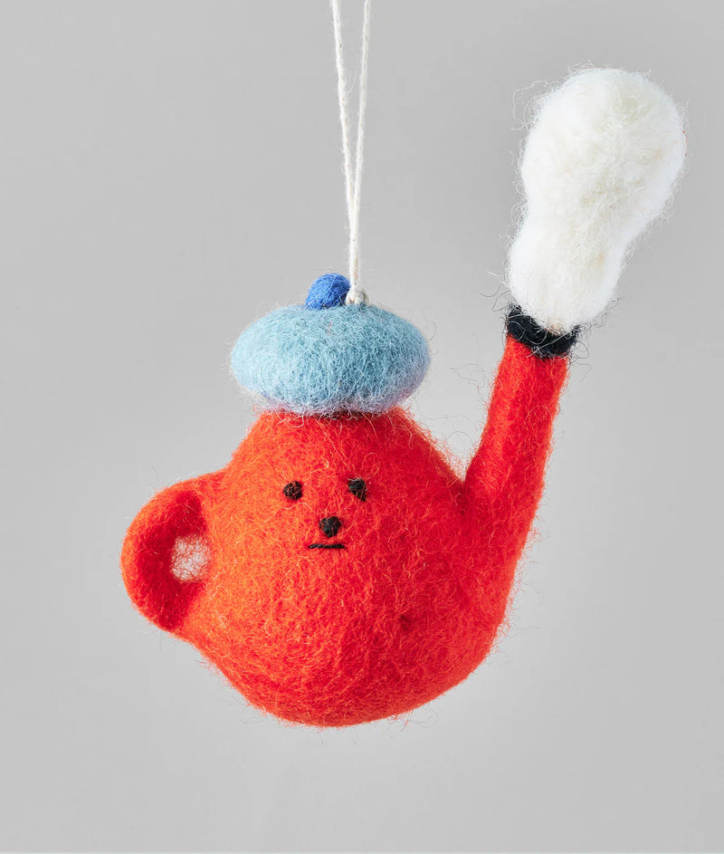 Teapot Felt Decoration