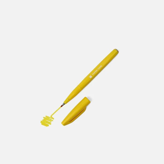 Papier Tigre Sign Pen - Yellow