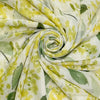 Spring Floral Print Scarf