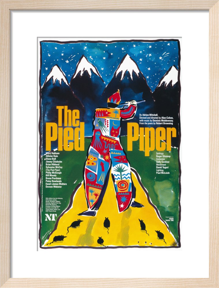 The Pied Piper 1986 Print