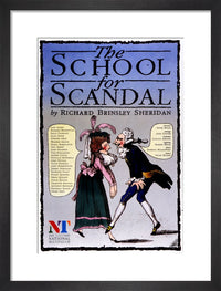 The School for Scandal 1972 Print