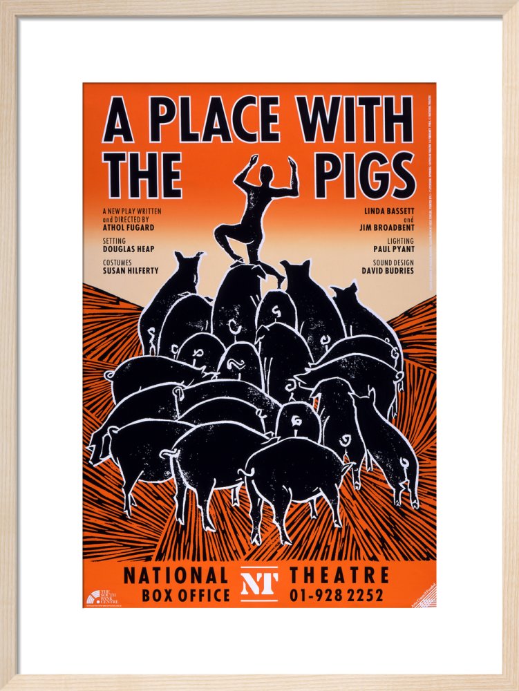 A Place with the Pigs Custom Print