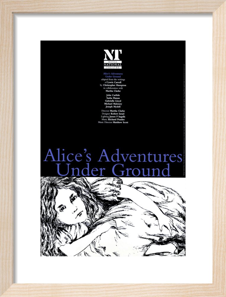 Alice's Adventures Under Ground Print