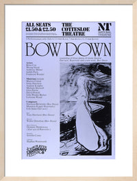 Bow Down 1977 Print