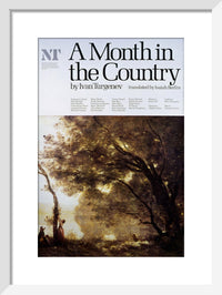 A Month in the Country Custom Print